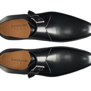 MAGNANNI Mansfeld Leather Monk Strap Men's Dress shoes size 11.5